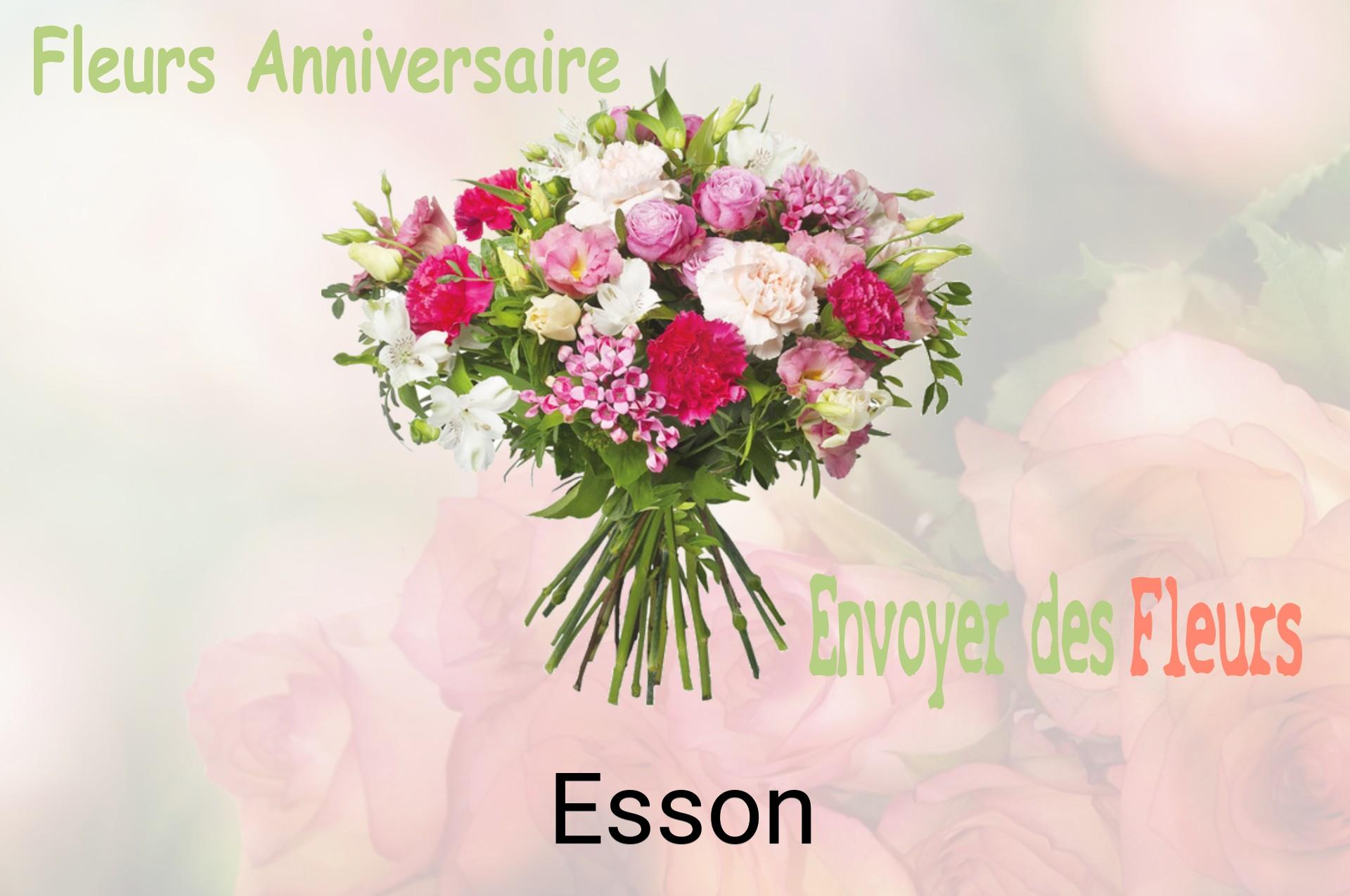 Bouquet de fleurs d’anniversaire livré à Esson